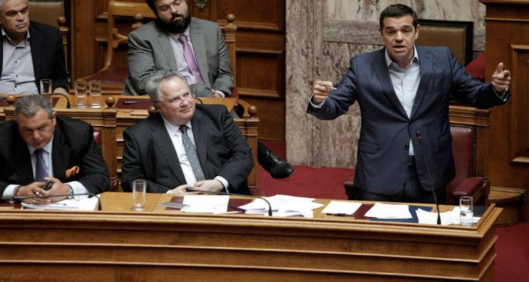 &Beta;&rho;ά&zeta;&epsilon;&iota; &omicron; &Sigma;&Upsilon;&Rho;&Iota;&Zeta;&Alpha; &gamma;&iota;&alpha; &tau;&eta; &laquo;&delta;&iota;&kappa;&alpha;ί&omega;&sigma;&eta;&raquo; &Kappa;&alpha;&mu;&mu;έ&nu;&omicron;&upsilon;