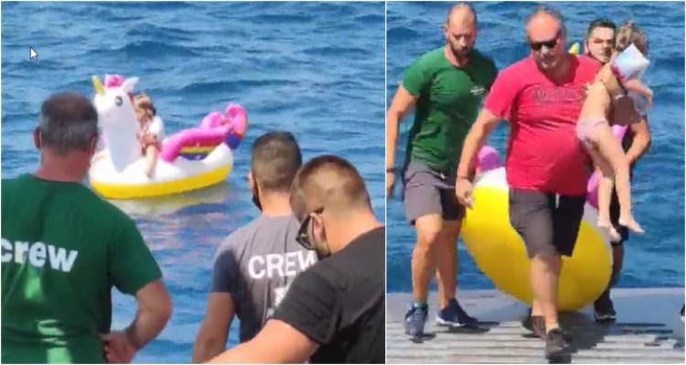 Διάσωση στο Αντίρριο: Πώς ξέφυγε το κοριτσάκι από τον πατέρα του [βίντεο]