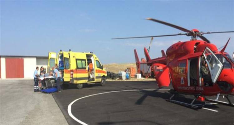 Λήμνος: Αεροδιακομιδή εγκύου σε κρίσιμη κατάσταση