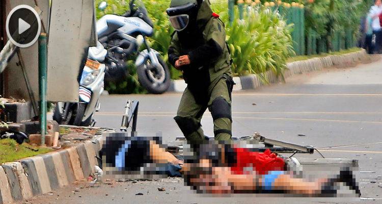 Τρόμος στην Ινδονησία - Βομβιστές αυτοκτονίας σκόρπισαν τον θάνατο