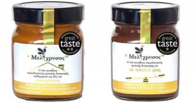 Great Taste Awards: &Alpha;&kappa;ό&mu;&alpha; &delta;ύ&omicron; &beta;&rho;&alpha;&beta;&epsilon;ύ&sigma;&epsilon;&iota;&sigmaf; &gamma;&iota;&alpha; &tau;&alpha; &lambda;&eta;&mu;&nu;&iota;&alpha;&kappa;ά &pi;&rho;&omicron;ϊό&nu;&tau;&alpha;! 3 &alpha;&sigma;&tau;έ&rho;&iota;&alpha; &alpha;&pi;έ&sigma;&pi;&alpha;&sigma;&epsilon; &omicron; &laquo;&Mu;&epsilon;&lambda;ί&chi;&rho;&upsilon;&sigma;&omicron;&sigmaf;&raquo;!