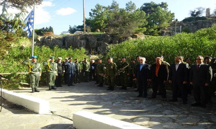 Κατάθεση στεφάνων σήμερα στο Μνημείο των Λημνιών φονευθέντων κατά τη Γερμανική κατοχή (photos)