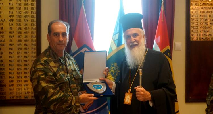 Ο Μητροπολίτης Λήμνου επισκέφθηκε την 88 ΣΔΙ (photos)