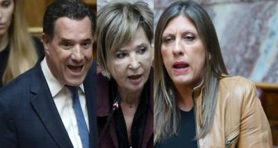 Μαλλιά κουβάρια στη Βουλή: Κωνσταντοπούλου κατά Άδωνι, Γεροβασίλη, Μπακογιάννη | Γεωργιάδης: «Είναι κακιά, υστερική»