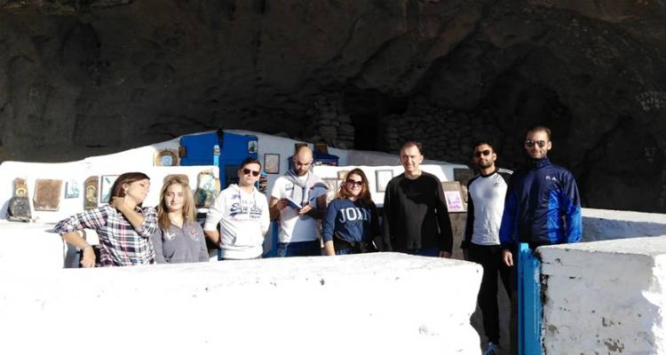 Σπουδαστές του ΙΕΚ Λήμνου επισκέφθηκαν την Παναγιά την Κακαβιώτισσα (photos)