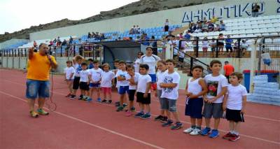 &Tau;&omicron; &Sigma;ά&beta;&beta;&alpha;&tau;&omicron; &sigma;&tau;&eta; &Lambda;ή&mu;&nu;&omicron; &omicron;&iota; 7&omicron;&iota; &alpha;&gamma;ώ&nu;&epsilon;&sigmaf; &sigma;&tau;ί&beta;&omicron;&upsilon; &laquo;Kids athletics&raquo;