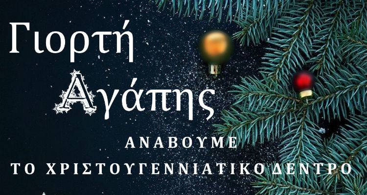 Η Μύρινα φωταγωγεί το χριστουγεννιάτικο δέντρο της