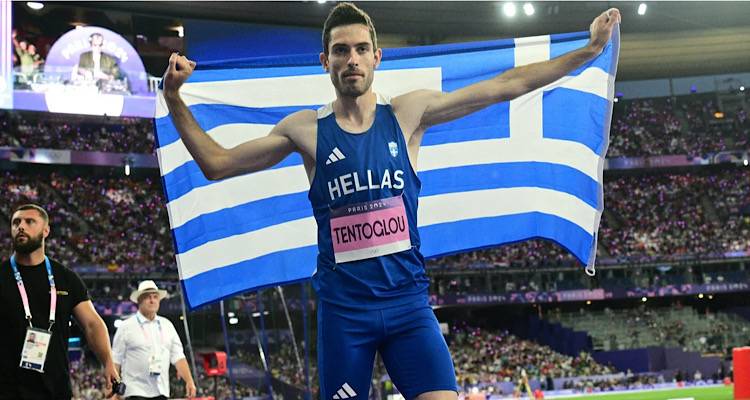 Ο Μίλτος Τεντόγλου με άλμα στα 8,48 μ. χάρισε το πρώτο χρυσό μετάλλιο στην Ελλάδα