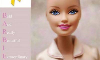 Γνωρίστε την φαλακρή Μπάρμπι! Μια κούκλα χωρίς μαλλιά για τα κοριτσάκια που πάσχουν από καρκίνο (photos)
