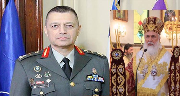 Στον Άγιο Σώζοντα συναντήθηκαν Μητροπολίτης Λήμνου και Υφ. Άμυνας