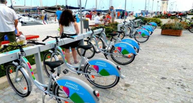 Λήμνος: Πρόβλημα στους σταθμούς κοινόχρηστων ποδηλάτων μετά το χθεσινό black out