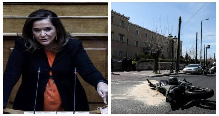 Μπακογιάννη: Τι λέει για την εμπλοκή του υπηρεσιακού αυτοκινήτου της σε σοβαρό τροχαίο