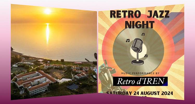 Μαγική βραδιά Jazz στο Porto Myrina | Μουσική και χορός με τους Retro D'iren κάτω απ τα αστέρια