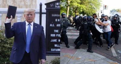 Ο Τραμπ επικαλείται το δόγμα «νόμος και τάξη» και ετοιμάζεται να βγάλει στρατό στους δρόμους