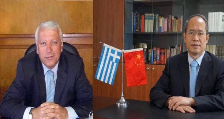 &Sigma;&upsilon;&nu;ά&nu;&tau;&eta;&sigma;&eta; &Kappa;. &Mu;&omicron;&upsilon;&tau;&zeta;&omicron;ύ&rho;&eta; &mu;&epsilon; &tau;&omicron;&nu; &Pi;&rho;έ&sigma;&beta;&eta; &tau;&eta;&sigmaf; &Kappa;ί&nu;&alpha;&sigmaf;