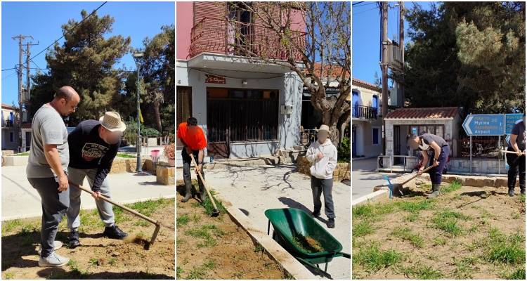 Ρεπανίδι: Ενεργή συμμετοχή των μαθητών του Ειδικού Σχολείου στον καλλωπισμό του χωριού