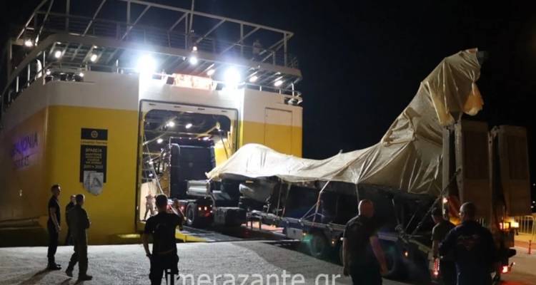 &Mu;&epsilon; &pi;&lambda;&omicron;ί&omicron; &mu;&epsilon;&tau;&alpha;&phi;έ&rho;&theta;&eta;&kappa;&epsilon; &tau;&omicron; F-16 &pi;&omicron;&upsilon; έ&kappa;&alpha;&nu;&epsilon; &alpha;&nu;&alpha;&gamma;&kappa;&alpha;&sigma;&tau;&iota;&kappa;ή &pi;&rho;&omicron;&sigma;&gamma;&epsilon;ί&omega;&sigma;&eta; &sigma;&tau;&omicron; &alpha;&epsilon;&rho;&omicron;&delta;&rho;ό&mu;&iota;&omicron; &tau;&eta;&sigmaf; &Zeta;&alpha;&kappa;ύ&nu;&theta;&omicron;&upsilon; -&Delta;&epsilon;ί&tau;&epsilon; &epsilon;&iota;&kappa;ό&nu;&epsilon;&sigmaf;