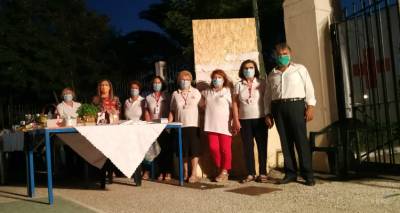&Epsilon;&rho;&upsilon;&theta;&rho;ό&sigmaf; &Sigma;&tau;&alpha;&upsilon;&rho;ό&sigmaf; &Lambda;ή&mu;&nu;&omicron;&upsilon;: &laquo;&Kappa;ά&nu;&tau;&epsilon; έ&nu;&alpha; &pi;έ&rho;&alpha;&sigma;&mu;&alpha; &alpha;&pi;ό&psi;&epsilon; &alpha;&pi;ό &tau;&omicron;&nu; &pi;&rho;&omicron;&alpha;ύ&lambda;&iota;&omicron; &tau;&omicron;&upsilon; &Gamma;&upsilon;&mu;&nu;&alpha;&sigma;ί&omicron;&upsilon; &Mu;ύ&rho;&iota;&nu;&alpha;&sigmaf;&raquo;