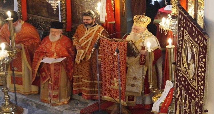 &Epsilon;&kappa;&kappa;&lambda;&eta;&sigma;&iota;&alpha;&sigma;&tau;&iota;&kappa;ή &pi;&alpha;&nu;ή&gamma;&upsilon;&rho;&iota;&sigmaf; &sigma;&tau;&eta;&nu; &Alpha;&gamma;ί&alpha; &Mu;&alpha;&rho;ί&nu;&alpha; &sigma;&tau;&eta; &Mu;ύ&rho;&iota;&nu;&alpha;