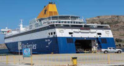 &Tau;&rho;&omicron;&pi;&omicron;&pi;&omicron;ί&eta;&sigma;&eta; &tau;&omega;&nu; &delta;&rho;&omicron;&mu;&omicron;&lambda;&omicron;&gamma;ί&omega;&nu; &tau;&omicron;&upsilon; BLUE STAR MYCONOS &alpha;&pi;ό &tau;&eta;&nu; &Delta;&epsilon;&upsilon;&tau;έ&rho;&alpha; 30/3