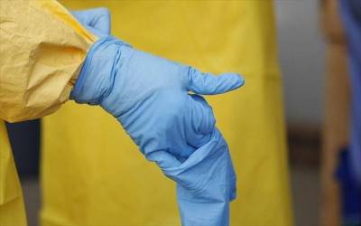 &Epsilon;&kappa;&pi;&alpha;ί&delta;&epsilon;&upsilon;&sigma;&eta; &sigma;&tau;&epsilon;&lambda;&epsilon;&chi;ώ&nu; &tau;&omicron;&upsilon; &Alpha;.&Tau; &Mu;ύ&rho;&iota;&nu;&alpha;&sigmaf; &gamma;&iota;&alpha; &tau;&omicron;&nu; EBOLA &alpha;&pi;ό &tau;&omicron; &Nu;&omicron;&sigma;&omicron;&kappa;&omicron;&mu;&epsilon;ί&omicron; &Lambda;ή&mu;&nu;&omicron;&upsilon;