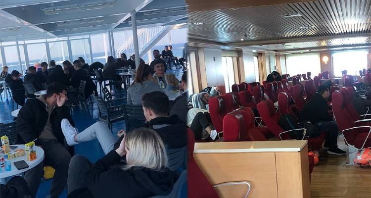 Τελευταία εξέλιξη: Έφυγε από τη Λήμνο το Blue Star Myconos