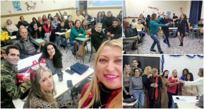 &Sigma;&Alpha;&Epsilon;&Kappa; &Lambda;ή&mu;&nu;&omicron;&upsilon;: &Chi;&rho;&iota;&sigma;&tau;&omicron;&upsilon;&gamma;&epsilon;&nu;&nu;&iota;ά&tau;&iota;&kappa;&eta; &gamma;&iota;&omicron;&rho;&tau;ή &gamma;&iota;&alpha; &tau;&omicron; &kappa;&lambda;&epsilon;ί&sigma;&iota;&mu;&omicron; &tau;&eta;&sigmaf; &chi;&rho;&omicron;&nu;&iota;ά&sigmaf; (photos)