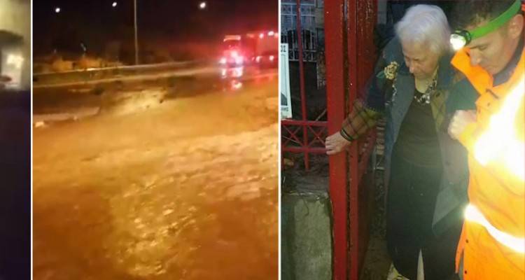 Η κακοκαιρία Γηρυόνης ισοπέδωσε την Κινέτα: Πλημμύρισαν σπίτια | Κλειστή η Αθηνών-Κορίνθου