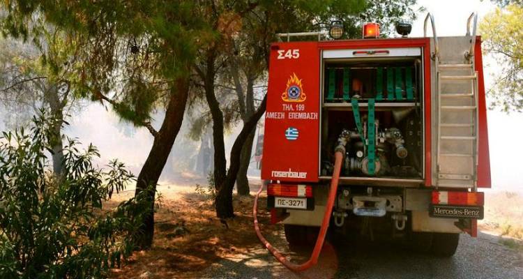 Υψηλός κίνδυνος πυρκαγιάς αύριο στη Λήμνο