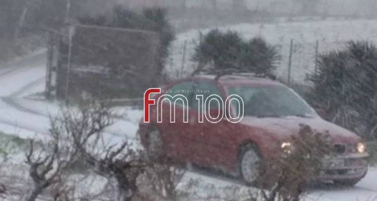 Λήμνος: Μόνο με αλυσίδες η κυκλοφορία των οχημάτων σε Κόρνο, Σαρδές, Θάνος (photos)