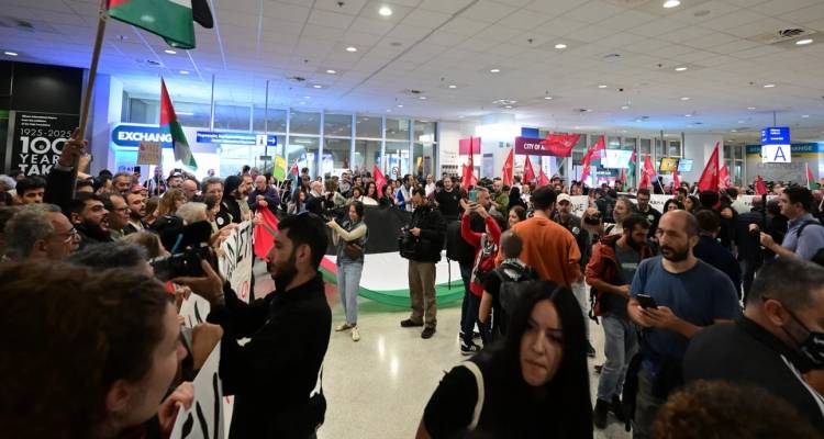 Προσγειώθηκε στο «Ελ. Βενιζέλος» το αεροπλάνο με τους 27 Ελληνες ακτιβιστές | Στην πτήση και η Τούνμπεργκ