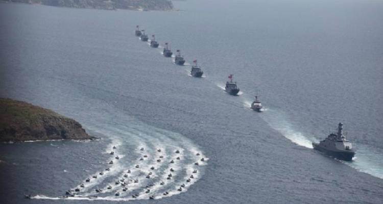 Οι Τούρκοι δεσμεύουν περιοχές στο Αιγαίο