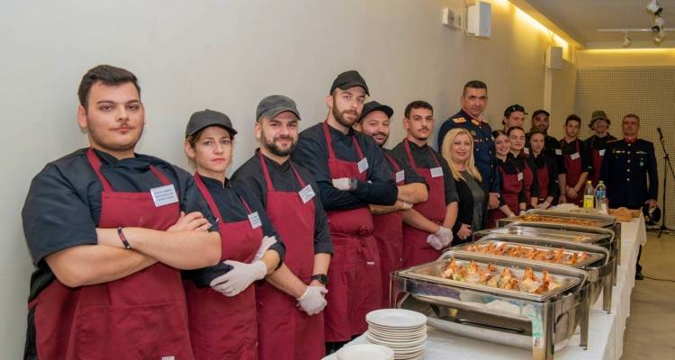 Γαστρονομική υπογραφή της ΣΑΕΚ Λήμνου στην εκδήλωση της 88 ΣΔΙ