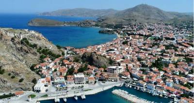 &Lambda;ή&mu;&nu;&omicron;&sigmaf;: &Delta;&iota;&alpha;&kappa;&omicron;&pi;έ&sigmaf; &rho;&epsilon;ύ&mu;&alpha;&tau;&omicron;&sigmaf; &tau;&eta;&nu; &Kappa;&upsilon;&rho;&iota;&alpha;&kappa;ή &sigma;&epsilon; &pi;&epsilon;&rho;&iota;&omicron;&chi;έ&sigmaf; &tau;&eta;&sigmaf; &Mu;ύ&rho;&iota;&nu;&alpha;&sigmaf;