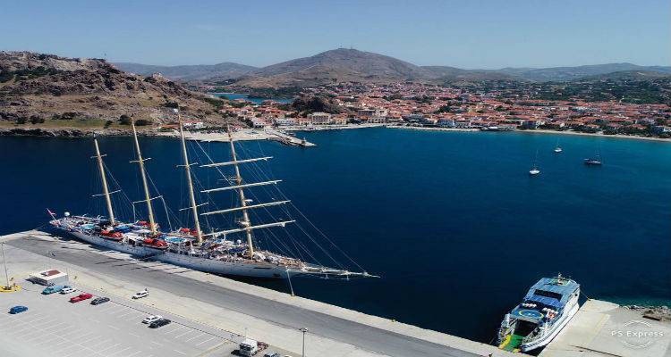 Στη Λήμνο το πρώτο κρουαζιερόπλοιο της σεζόν