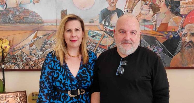 Στη Δήμαρχο Λήμνου ο προϊστάμενος της Εφορείας Αρχαιοτήτων Λέσβου