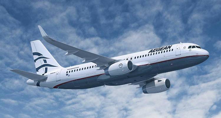 Aegean Airlines: &Pi;&rho;&omicron;&sigmaf; &pi;&alpha;&rho;&alpha;&gamma;&gamma;&epsilon;&lambda;ί&alpha; &tau;&omicron;&upsilon;&lambda;ά&chi;&iota;&sigma;&tau;&omicron;&nu; 50 &nu;έ&omega;&nu; &alpha;&epsilon;&rho;&omicron;&sigma;&kappa;&alpha;&phi;ώ&nu;
