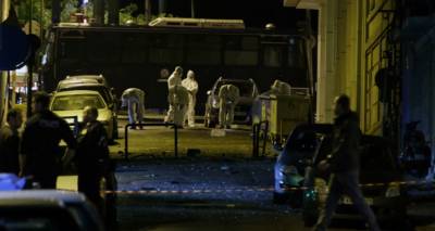 &Epsilon;&kappa;&rho;&eta;&xi;&eta; &beta;ό&mu;&beta;&alpha;&sigmaf; &sigma;&tau;&alpha; &gamma;&rho;&alpha;&phi;&epsilon;ί&alpha; &tau;&omicron;&upsilon; &Sigma;EB &sigma;&tau;&omicron; &Sigma;ύ&nu;&tau;&alpha;&gamma;&mu;&alpha;
