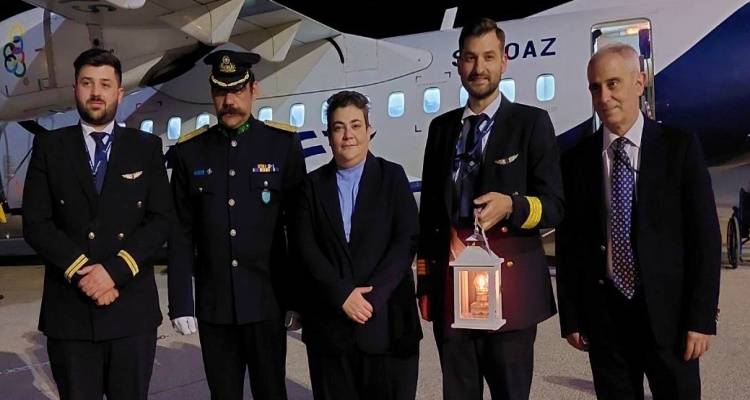 Έ&phi;&tau;&alpha;&sigma;&epsilon; &sigma;&tau;&eta; &Lambda;ή&mu;&nu;&omicron; &tau;&omicron; Ά&gamma;&iota;&omicron; &Phi;&omega;&sigmaf;