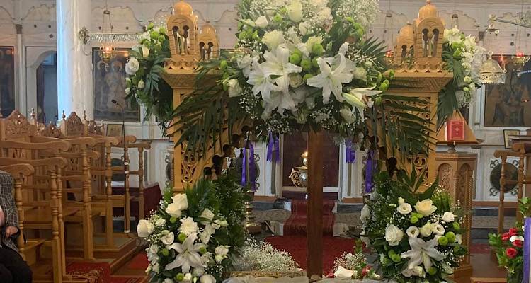 Μ. Παρασκευή στον Άγιο Γεώργιο στον Κάσπακα | Ο επιτάφιος