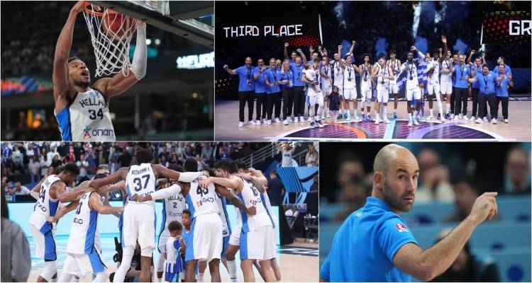 Η Ελλάδα ξανά στο βάθρο του Eurobasket: Τα δάκρυα του Γιάννη, το πάρτι στα αποδυτήρια, όλες οι φωτό και τα βίντεο
