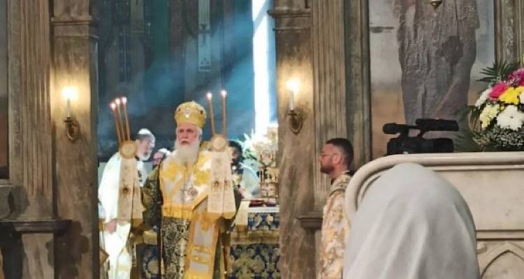 Ο Μητροπολίτης Λήμνου σε Αρχιερατικό Συλλείτουργο στο Μπουργκάς της Βουλγαρίας
