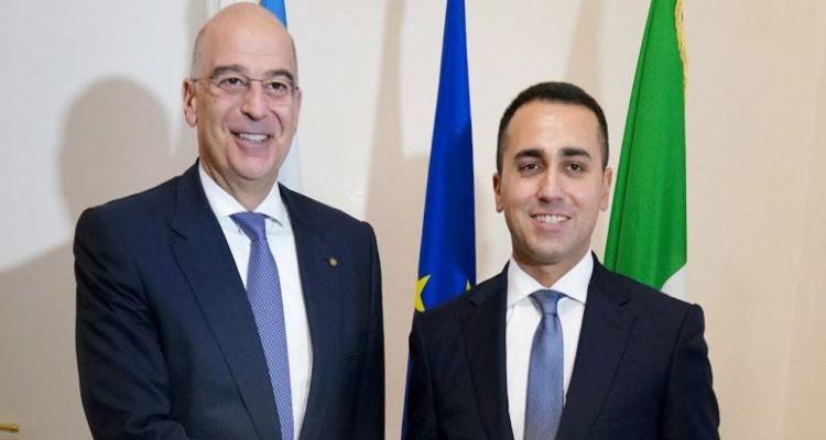 Υπογράφεται η συμφωνία για ΑΟΖ μεταξύ Ελλάδας και Ιταλίας: Συμφώνησαν Δένδιας - Ντι Μάιο