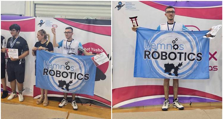 &Sigma;&tau;&alpha;&theta;&epsilon;&rho;ά &sigma;&tau;&eta;&nu; &kappa;&omicron;&rho;&upsilon;&phi;ή &omicron;&iota; Lemnos Robotics Hephaestus | &Nu;έ&alpha; &pi;&rho;ό&kappa;&rho;&iota;&sigma;&eta; &sigma;&tau;&omicron;&nu; &pi;&alpha;&gamma;&kappa;ό&sigma;&mu;&iota;&omicron; &tau;&epsilon;&lambda;&iota;&kappa;ό &tau;&eta;&sigmaf; &Epsilon;&sigma;&theta;&omicron;&nu;ί&alpha;&sigmaf;