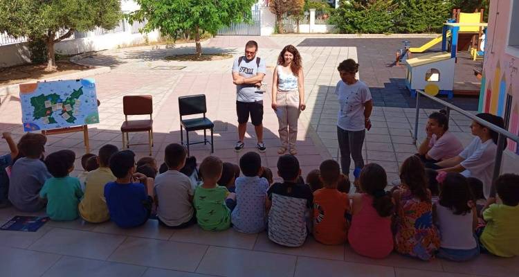 Γνωριμία με τις τοπικές ποικιλίες της Λήμνου για το 3ο νηπιαγωγείο Μύρινας