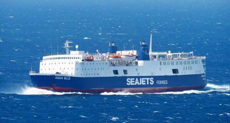 Aqua Blue: Τροποποίηση δρομολογίου 30 - 31 Δεκεμβρίου