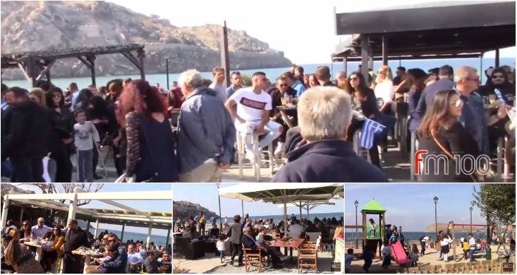 28η Οκτωβρίου με καλοκαιρία: Βόλτες και χαλαρές στιγμές για τους κάτοικους της Λήμνου (video)