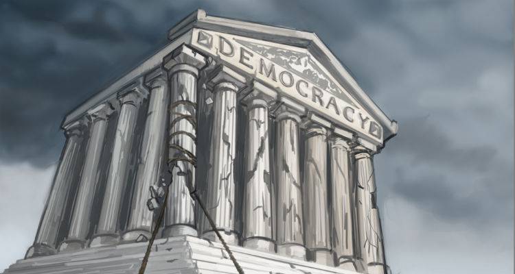 Η Δημοκρατία κινδυνεύει. από τους  πολύ  Δημοκράτες