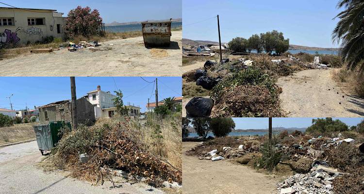 Διαμαρτυρίες κατοίκων για σκουπίδια στον Μούδρο | Τι απαντά ο Δήμος Λήμνου