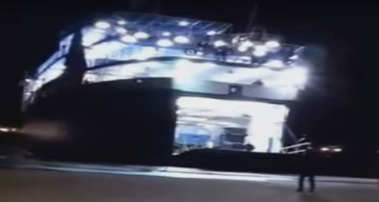 Πρόβλημα στην άφιξη του Εξπρές Σαντορίνη εχθές εξαιτίας του δυτικού ανέμου (video)